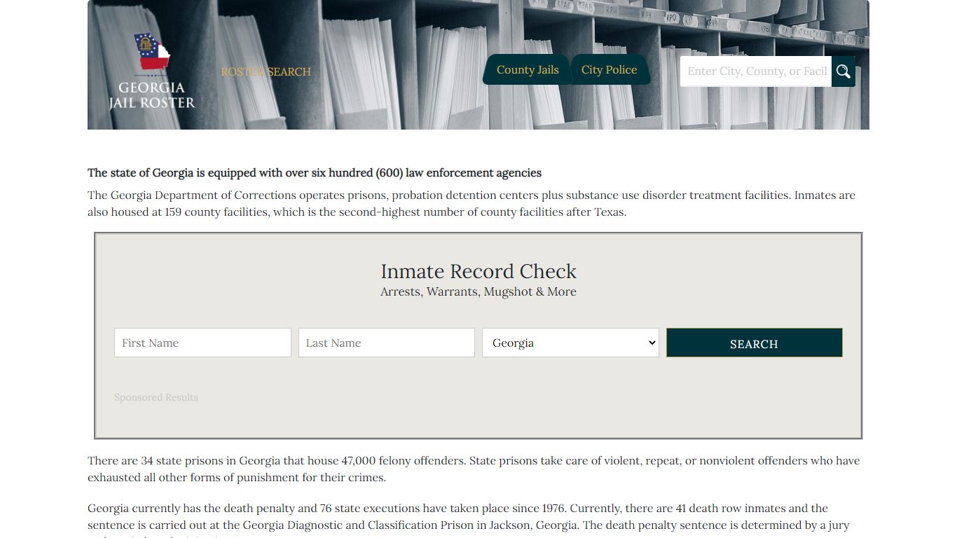 Walton County | Georgia Jail Inmate Search